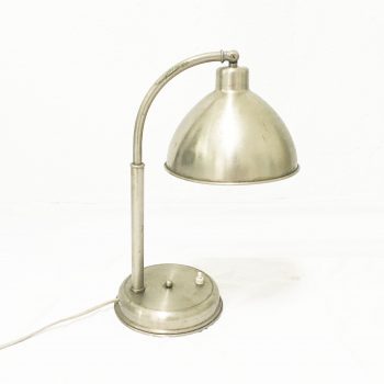Vintage vernikkeld bureaulampje