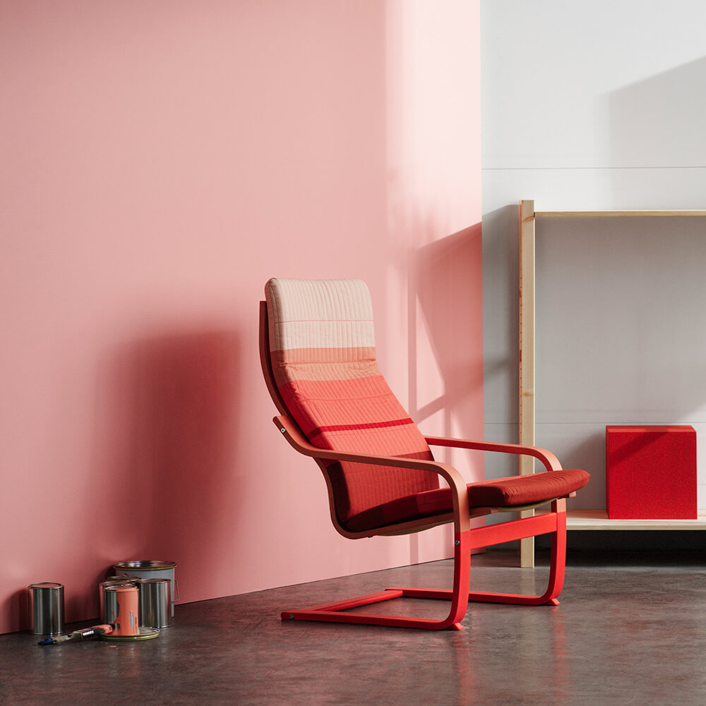 Ikea Poang armchair vintage van de toekomst
